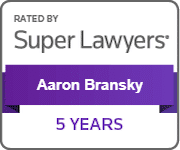 Super Lawyers Aaron Bransky 5 Years